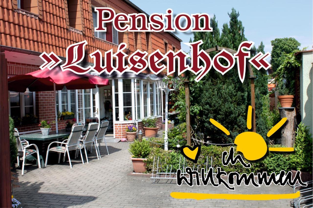Pension Luisenhof Tangermünde Buitenkant foto