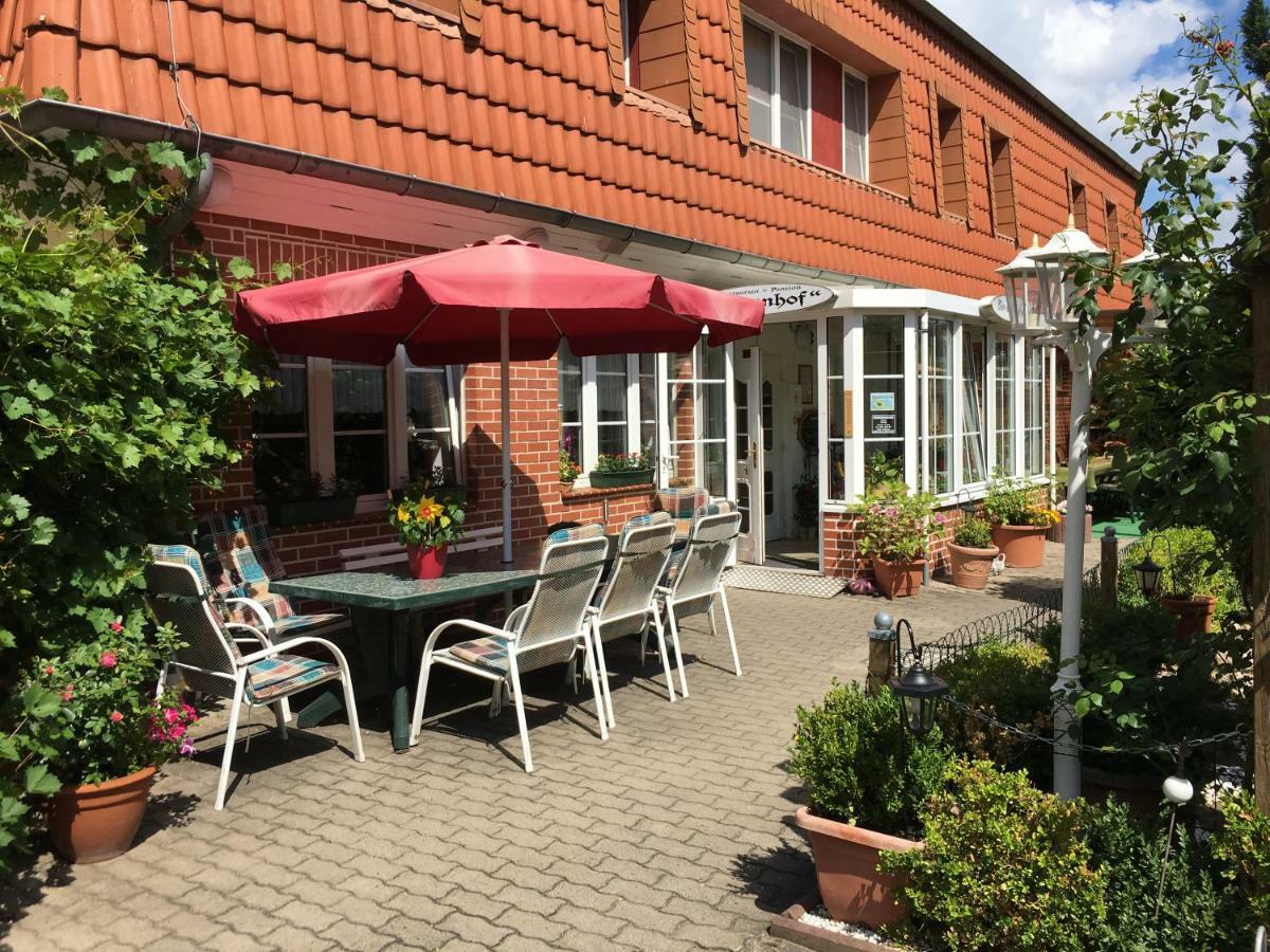 Pension Luisenhof Tangermünde Buitenkant foto